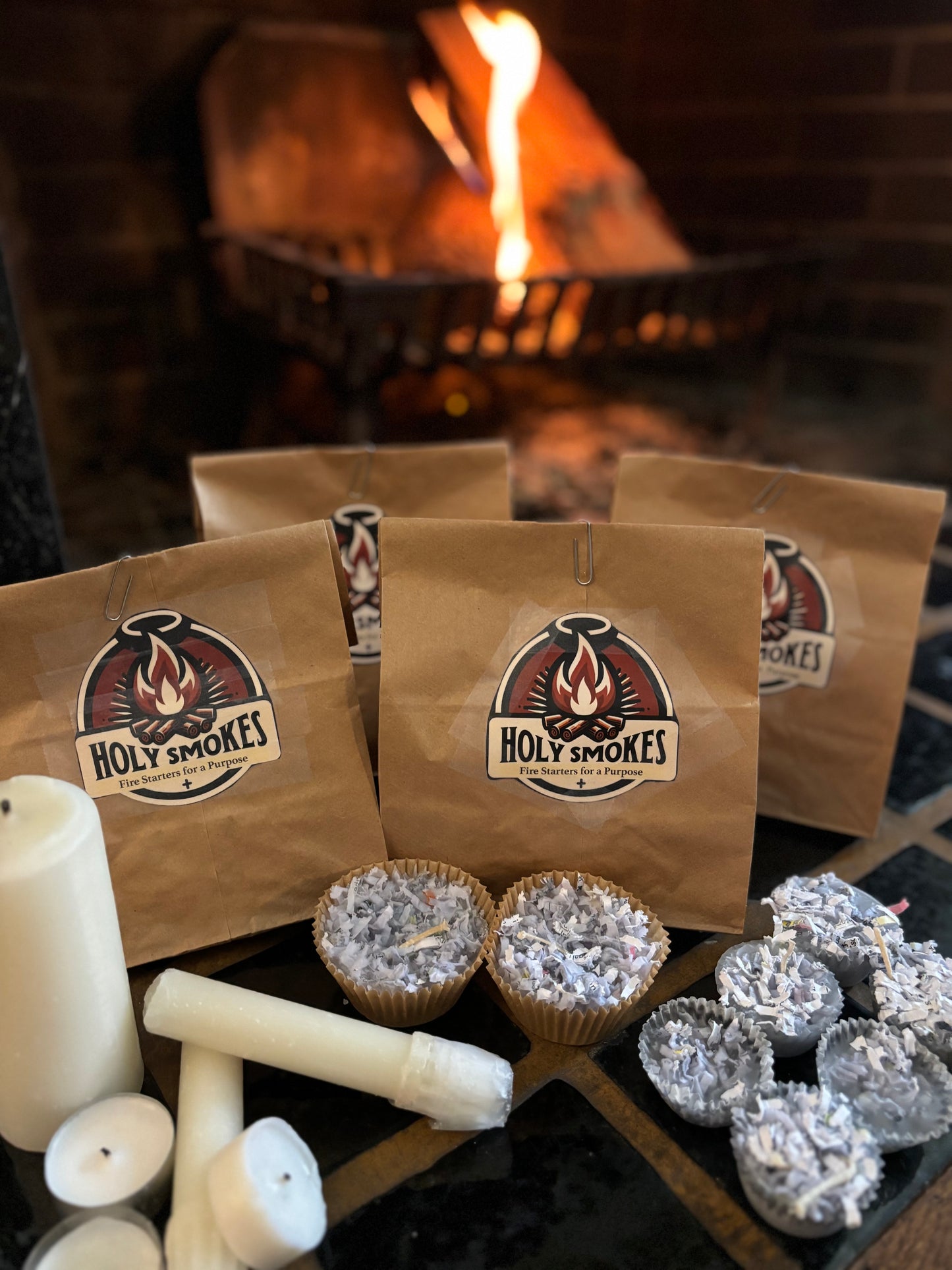Holy Smokes Firestarters (Mini - 25 pack)